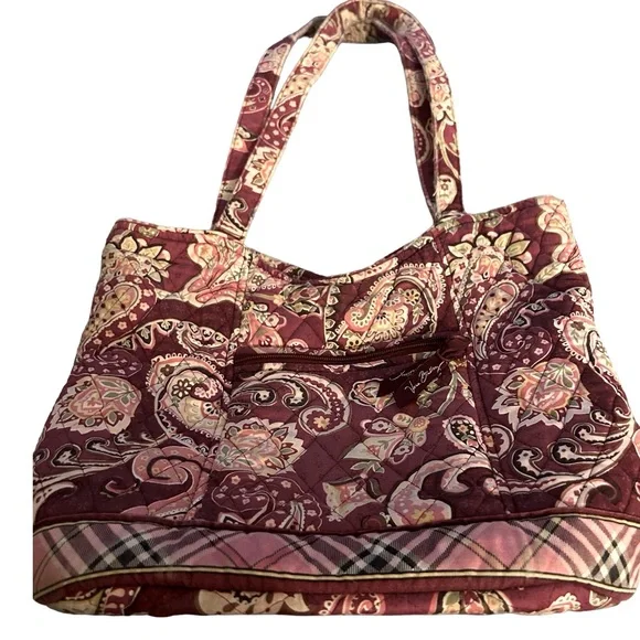 Vera Bradley Piccadilly meets Plum medium size bag in great pre-owned condition - Picture 4 of 6